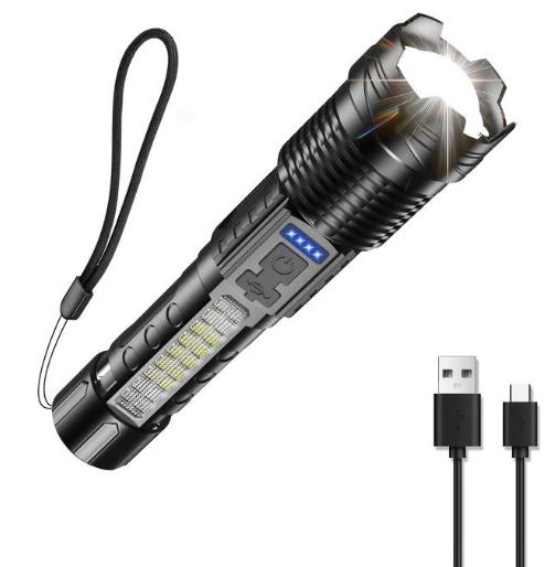 FlexLight™ Pro | Multifunctionele Krachtige USB Oplaadbare Zaklamp